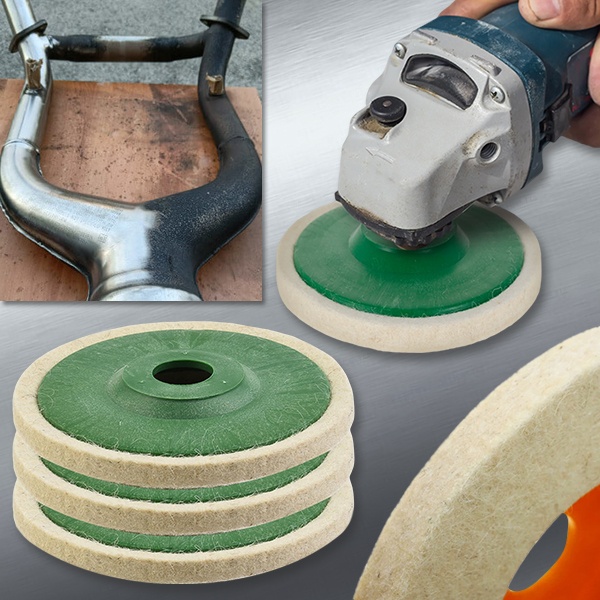 Disco de fieltro para pulir (3 unidades) | WOOLSHINE