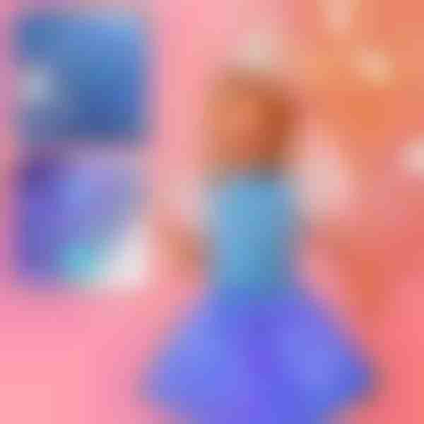 Falda brillante con ledes PRINCESS