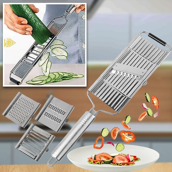 Rebanador de verduras multifuncional | SLICEIEST (4 cuchillas GRATIS)