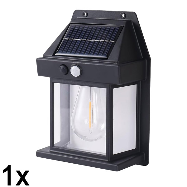 1x Luz solar exterior con sensor de movimiento | FLUXLAMP