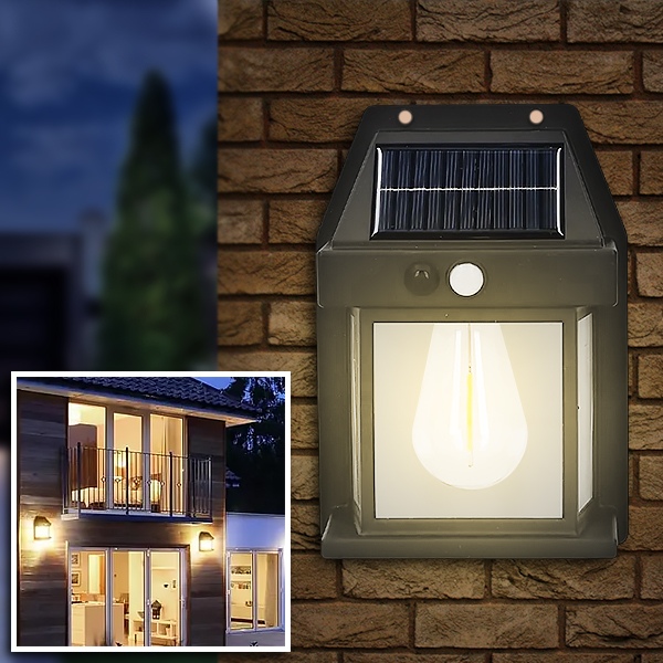Luz solar para exterior - no requiere cableado | FLUXLAMP