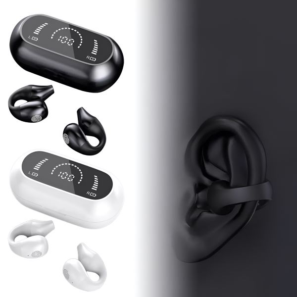 Auriculares de conducción ósea con clip inalámbrico | PROTUNIO